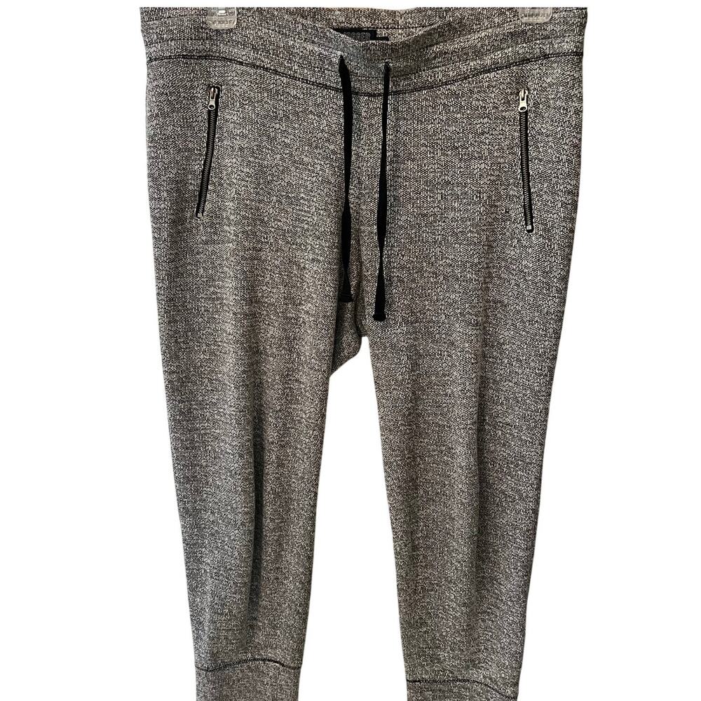 American Eagle Gray Black Joggers Size Large EUC Comfortable Athleisure Lounge